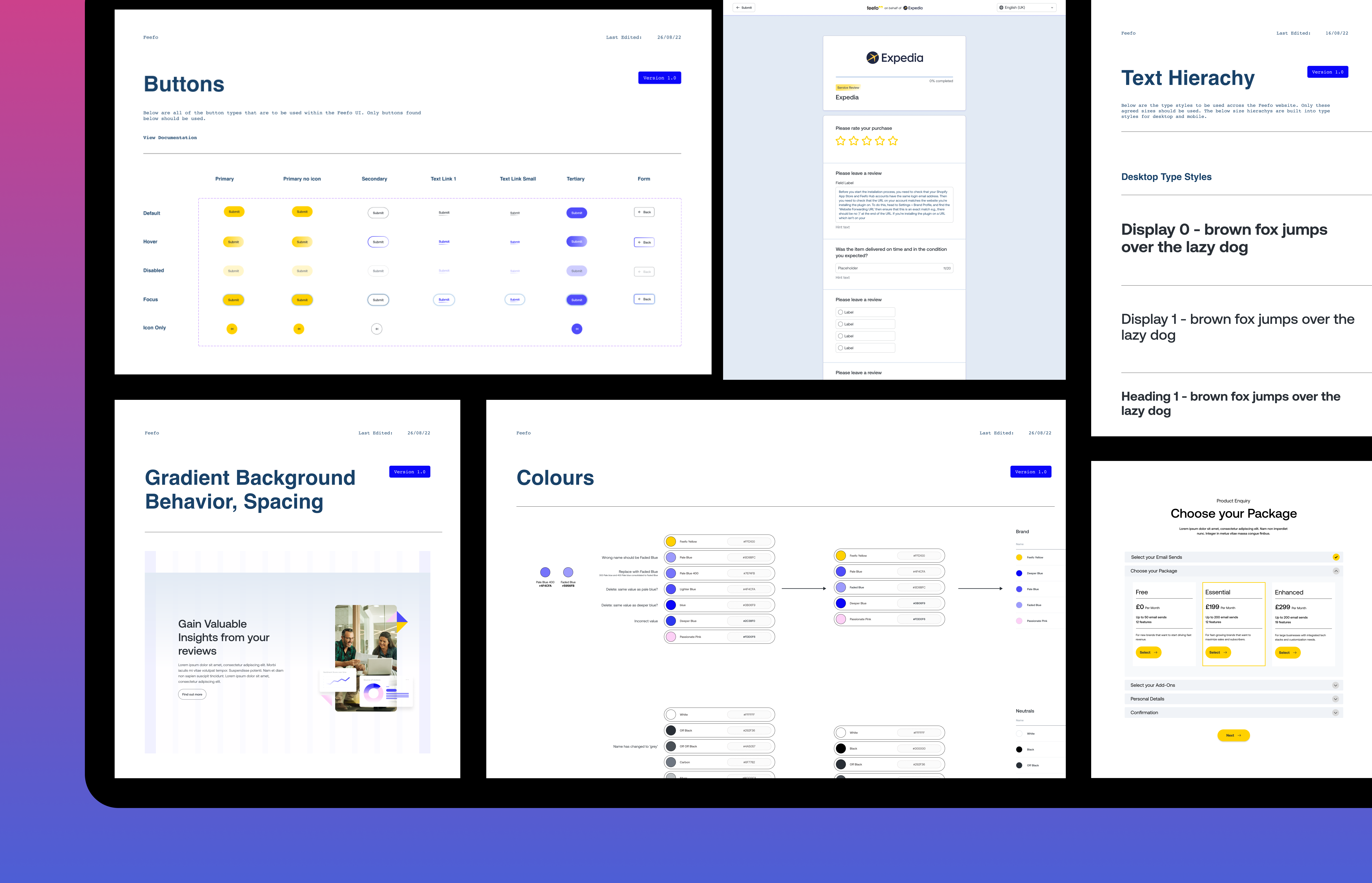 Redesigned Components