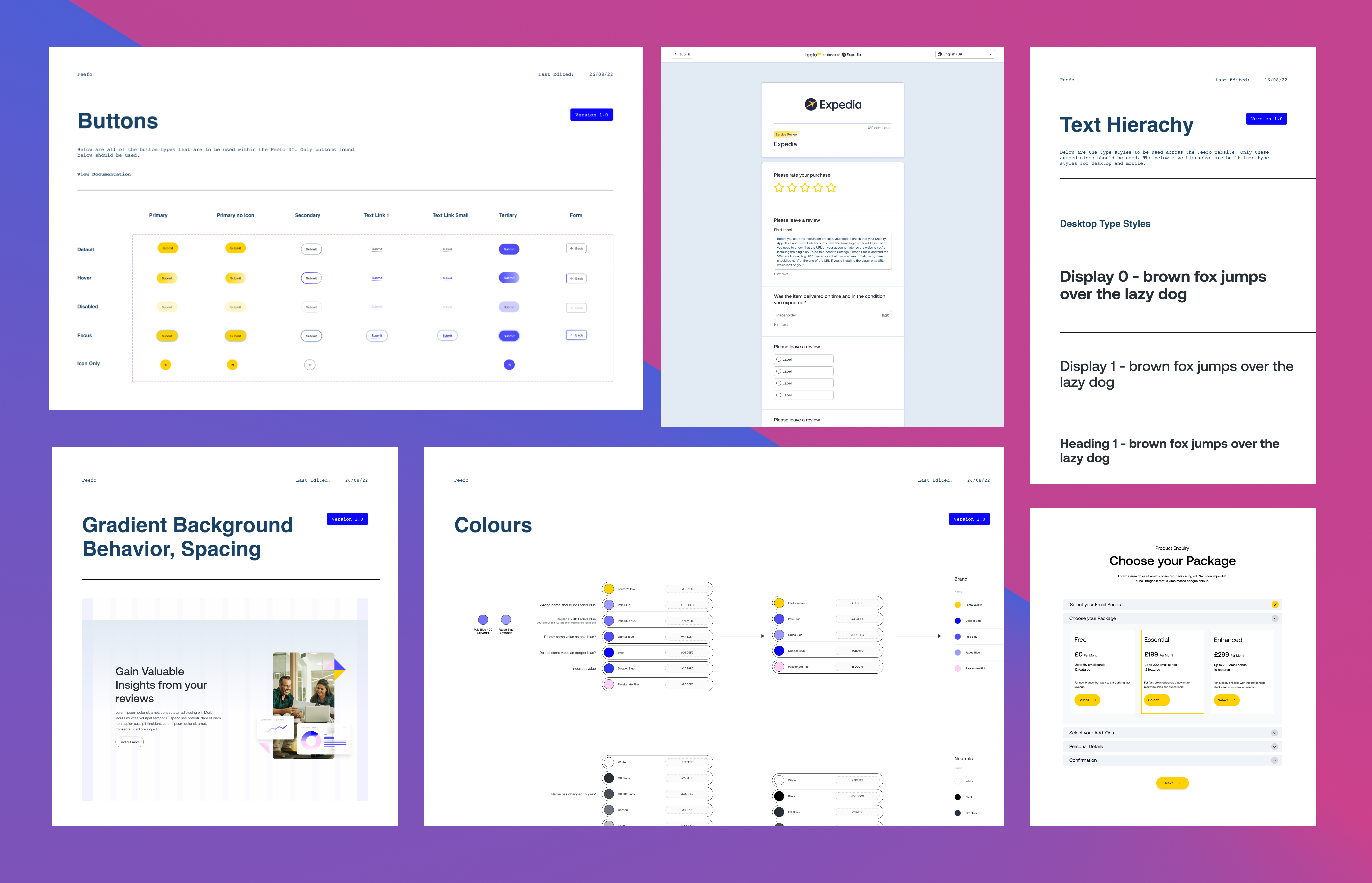 Feefo Design System Redesign